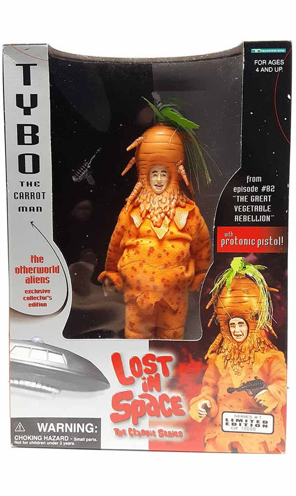 LOST IN SPACE Tybo the Carrot Man フィギュア Lost In Space Tybo The Carrot Man MIB - AFcollector.com