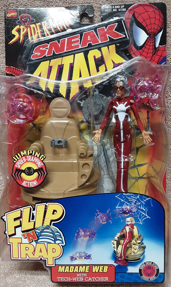 Madame Web - Flip 'N Trap Spider-Man Sneak Attack MOC action
