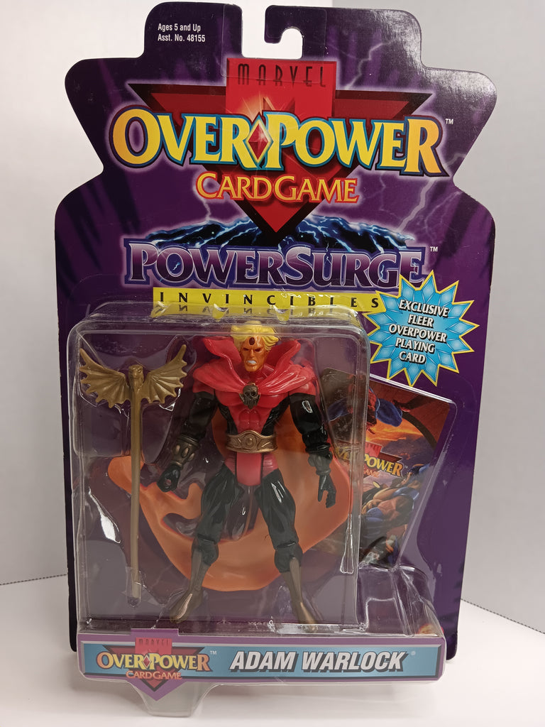 Marvel Overpower Card Game Power Surge Invincibles Adam Warlock Action Figure