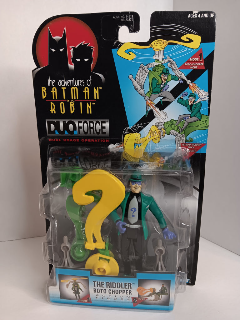 Riddler - Roto Chopper - DUO Force - Adventures Of Batman And Robin MOC action figure 3