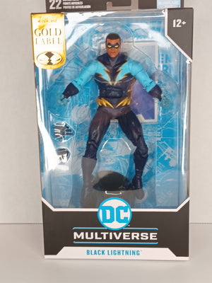 Black Lightning McFarlane DC Multiverse Gold Label Walmart Exclusive  action figure 1