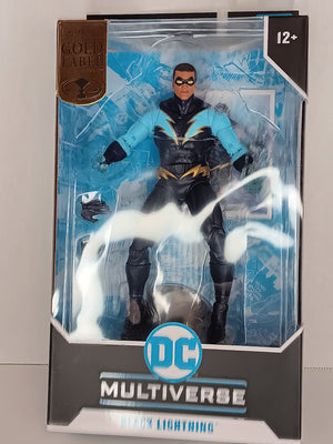 Black Lightning McFarlane DC Multiverse Gold Label Walmart Exclusive  action figure 2