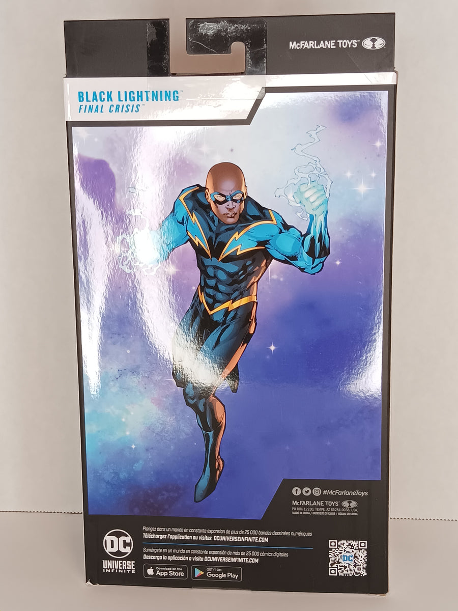 Black Lightning McFarlane DC Multiverse Gold Label Walmart Exclusive  action figure 2