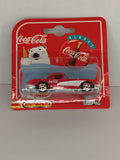 Coca-Cola Red 58 Chevy Corvette 1/64th Diecast Car   1