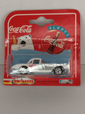 Coca-Cola White 58 Chevy Corvette 1/64th Diecast Car   2