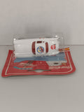 Coca-Cola White 58 Chevy Corvette 1/64th Diecast Car   2