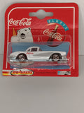 Coca-Cola White 58 Chevy Corvette 1/64th Diecast Car   5