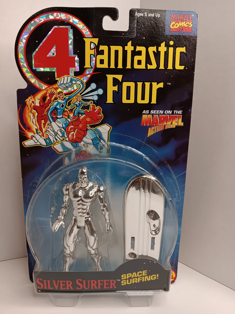 Silver Surfer - Marvel Fantastic Four Space Surfing Action Figure MOC  2