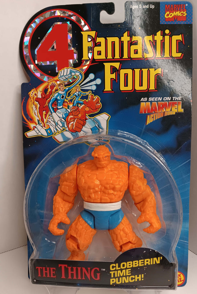 The Thing - Fantastic Four With Clobberin' Time Punch MOC Action Figure  1