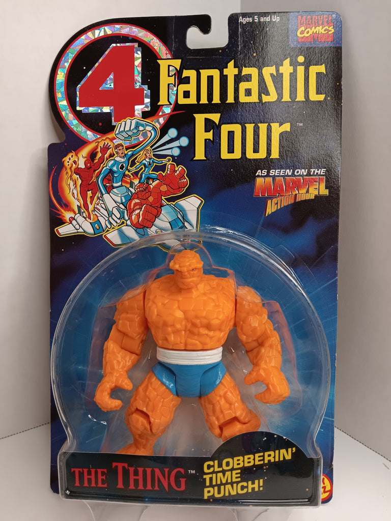 The Thing - Fantastic Four With Clobberin' Time Punch MOC Action Figure  2
