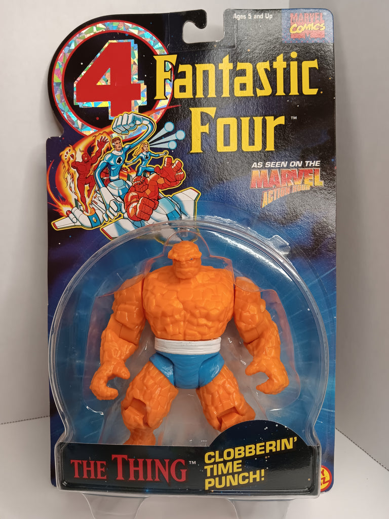 The Thing - Fantastic Four With Clobberin' Time Punch MOC Action Figure  4