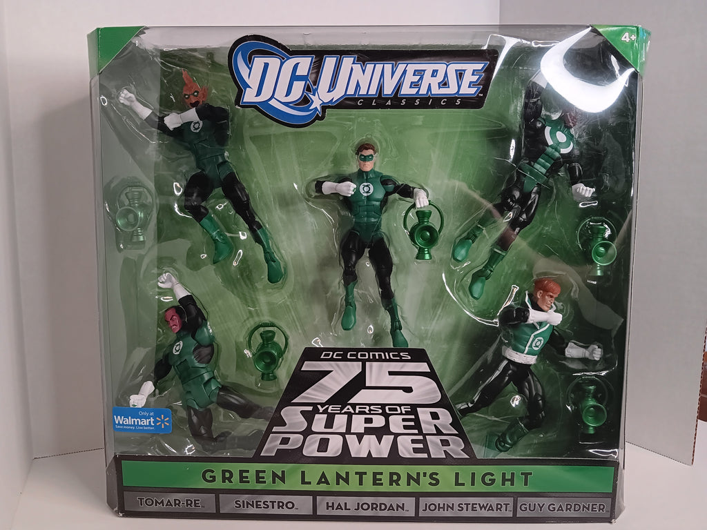Green Lantern - DC Universe Classics 75 Years Of Super Power Green Lantern's Light Collector's Action Figure Set