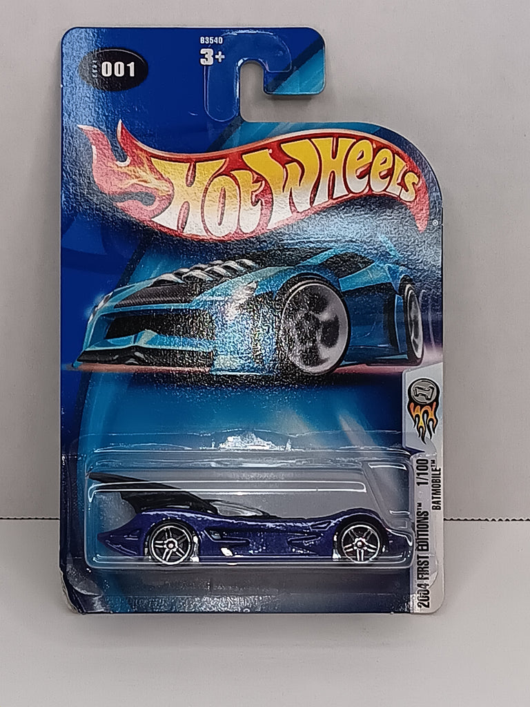 Batmobile  001 - Purple Hot Wheels 2004 First Editions 1/100 -2