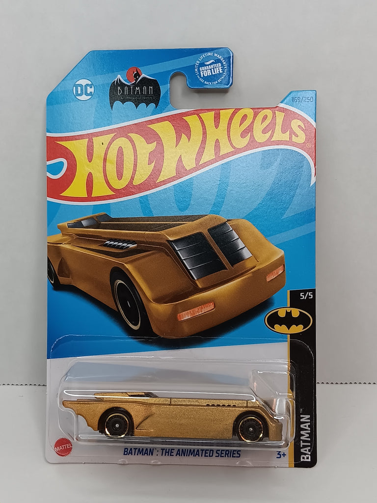 Batmobile  Batman The Animated Series 2023 Hot Wheels Gold 169 of 250 Batman 5/5 - 2