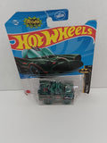 Batmobile  Classic TV Series 2023 Hot Wheels Green Tooned 3 of 250 Batman 1/5 - 2