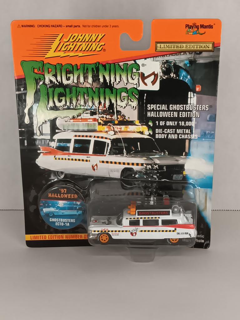 Ghostbusters Ecto-1A 97 Halloween Fright'ning Lightning Johnny Lightning Diecast 3