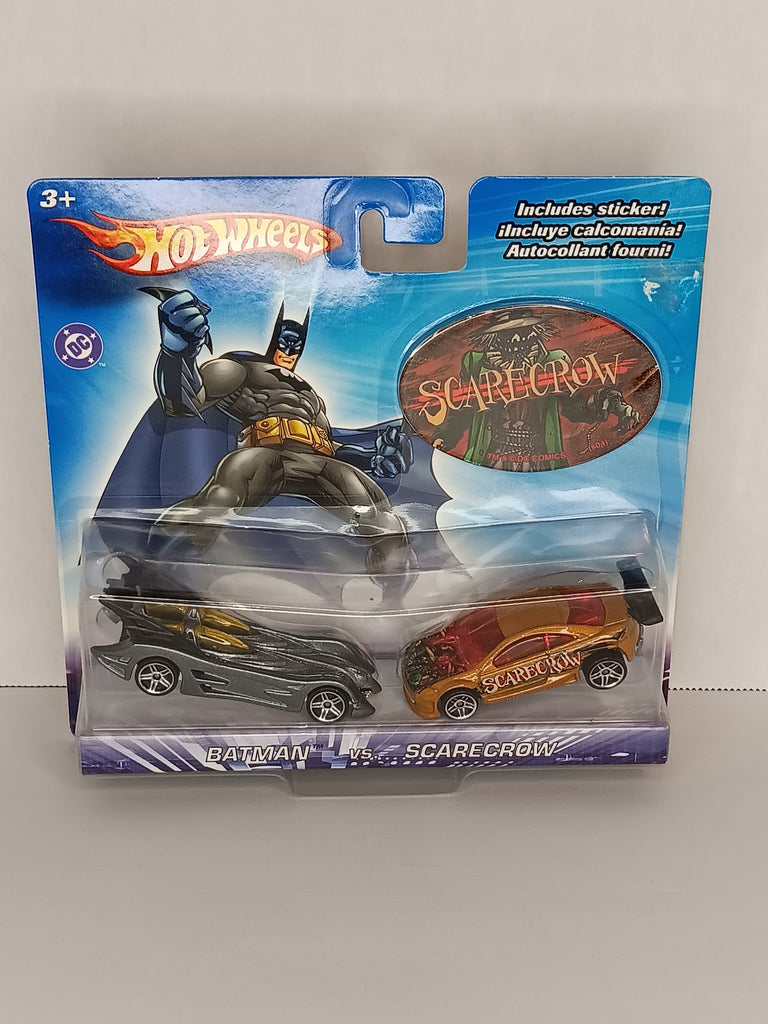 Batmobile - Hot Wheels Batman vs Scarecrow Diecast Cars