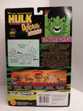 Hulk - The Incredible Hulk Outcasts Battle Hulk With Head Ramming Mutant Action Figure