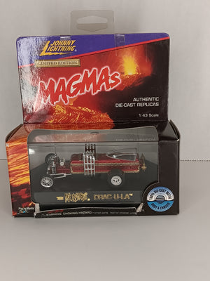 Munsters Red Drag-U-La Magmas 1/43 Johnny Lightning Diecast Car #9766 of 15000