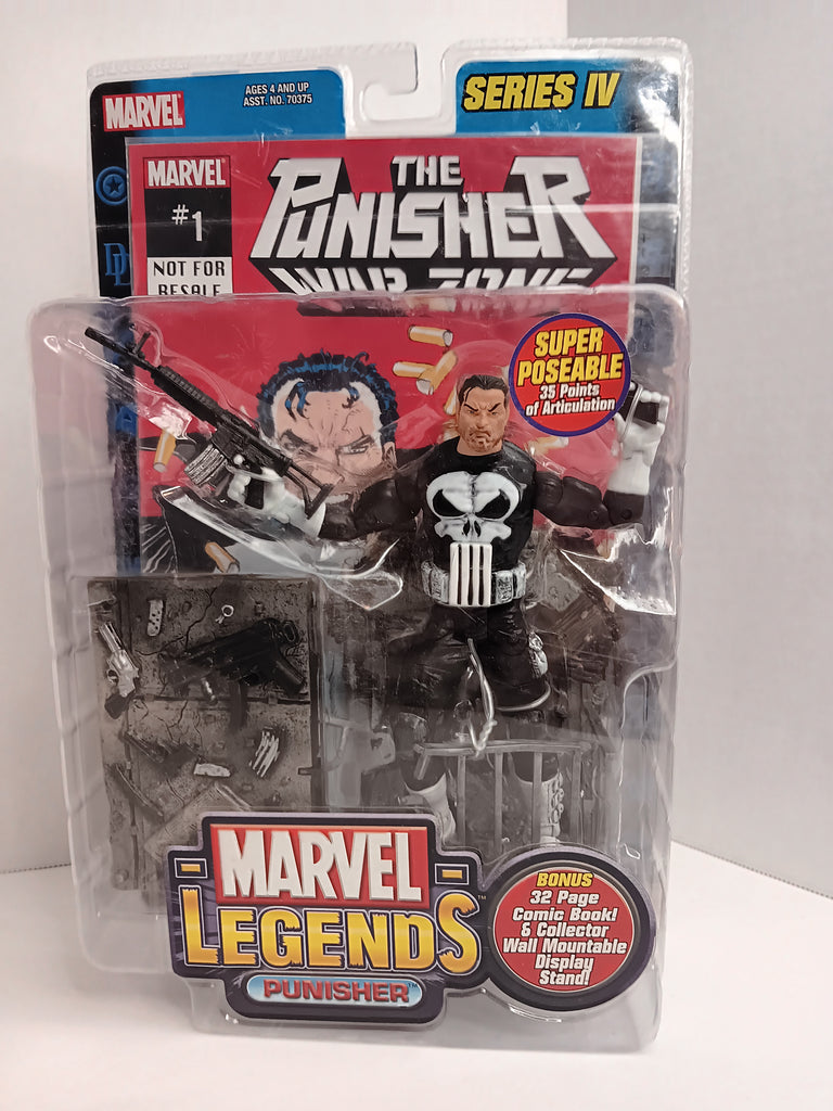 Punisher - Marvel Legends Series IV 4 Punisher 6" 2002 Action Figure