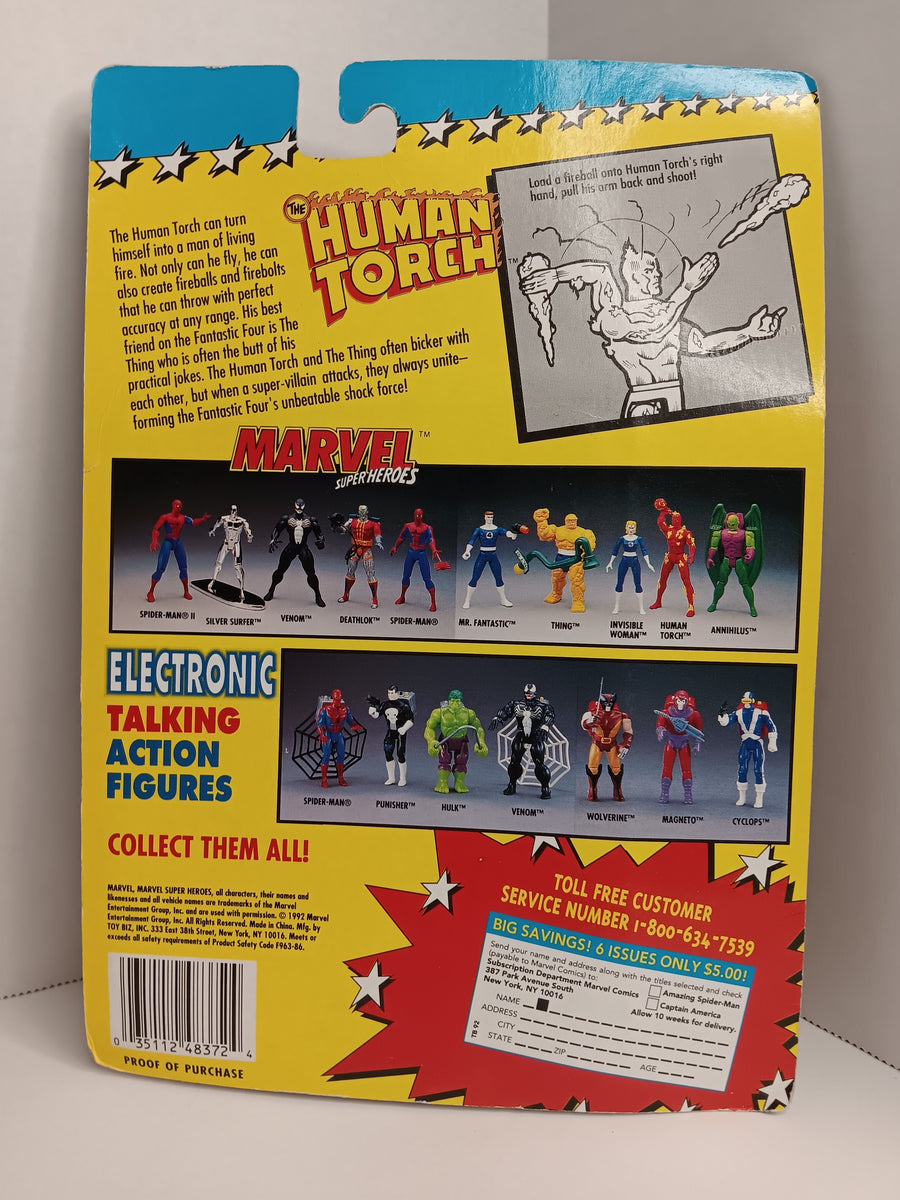 Human Torch - Marvel Super Heroes Fantastic Four MOC Action Figure SB291