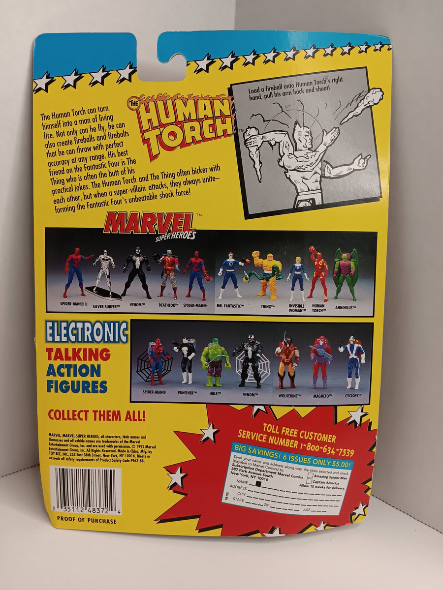 Human Torch - Marvel Super Heroes Fantastic Four MOC Action Figure SB292