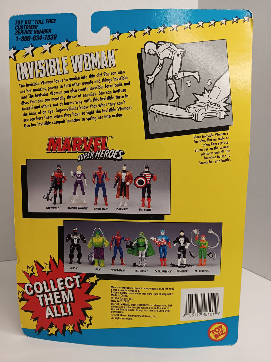 Invisible Woman - Marvel Super Heroes Fantastic Four MOC Action Figure 1