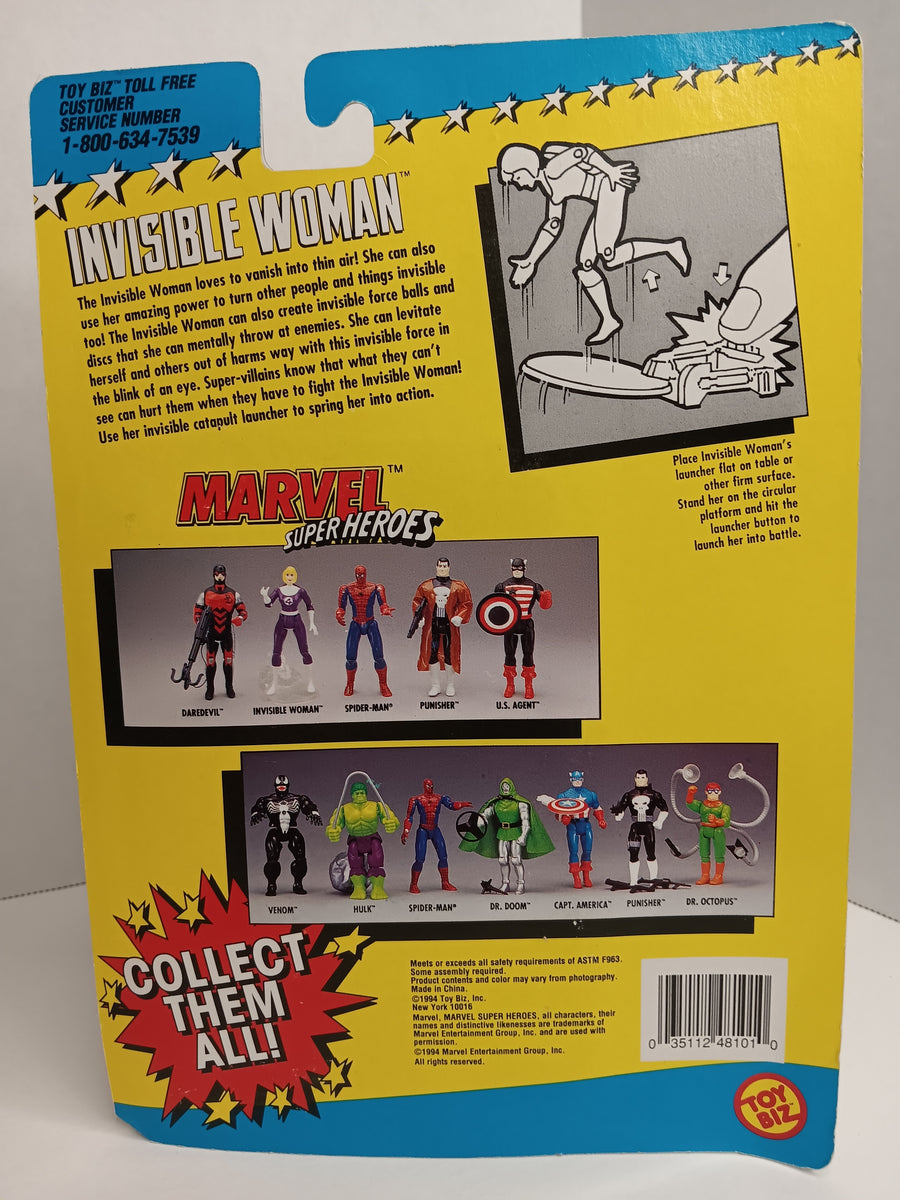 Invisible Woman - Marvel Super Heroes Fantastic Four MOC Action Figure 2