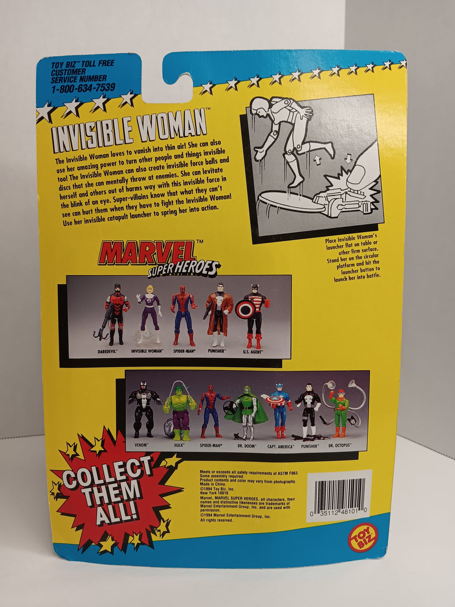 Invisible Woman - Marvel Super Heroes Fantastic Four MOC Action Figure 3