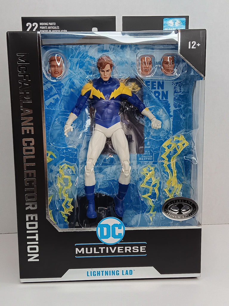 Lightning Lad Platinum LSH McFarlane Toys DC Multiverse Action Figure