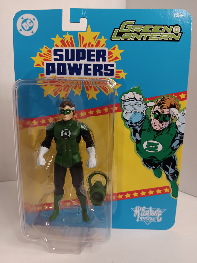 Green Lantern McFarlane Super Powers Hal Jordan action figure MOC