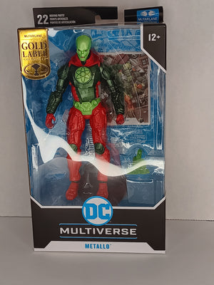 Metallo McFarlane DC Multiverse Gold Label Target Exclusive action figure