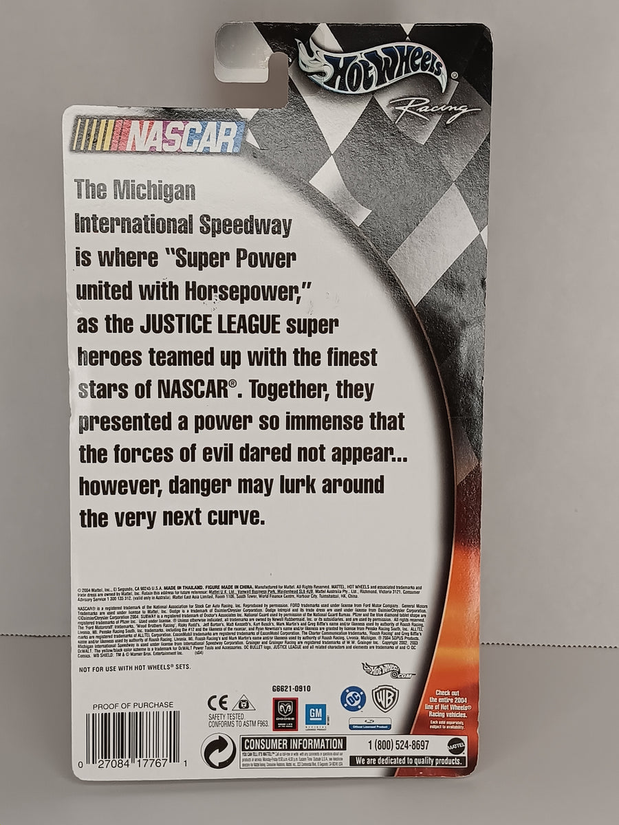 Green Lantern action figure Jeff Burton NASCAR