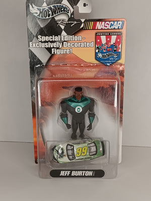 Green Lantern action figure Jeff Burton NASCAR