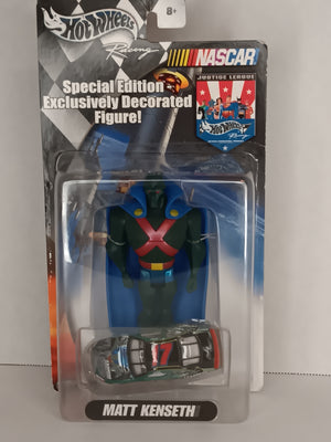 Martian Manhunter action figure - Matt Kenseth NASCAR