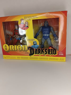 Orion and Darkseid DC Direct Deluxe action figure 2 pack set MOC