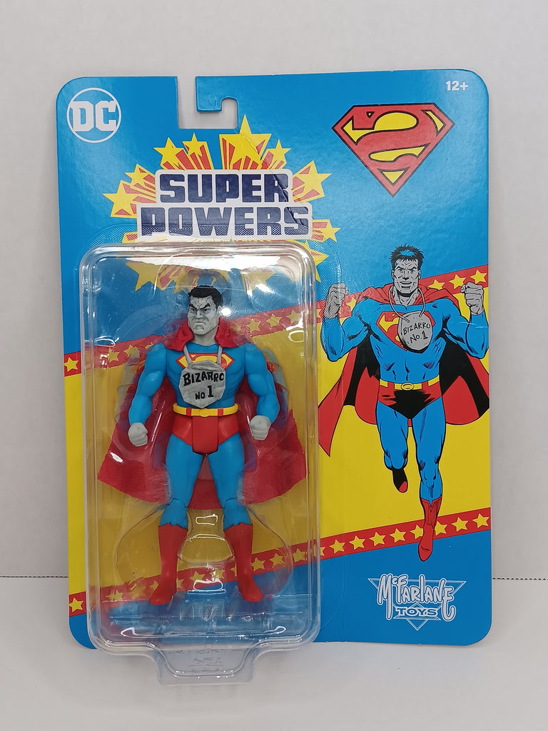 Bizarro McFarlane DC Super Powers action figure MOC