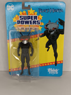 Black Manta Black Suit McFarlane DC Super Powers action figure MOC