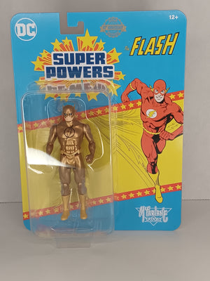 Flash - Gold McFarlane DC Super Powers action figure MOC