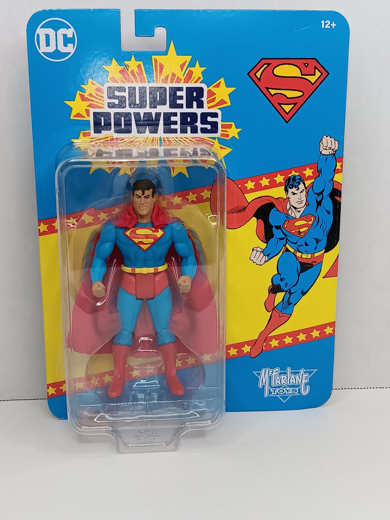 Superman Classic McFarlane DC Super Powers action figure MOC