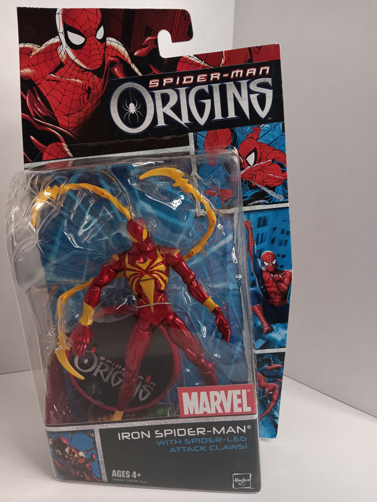 Iron Spider-Man Spider-Man Origins MOC action figure