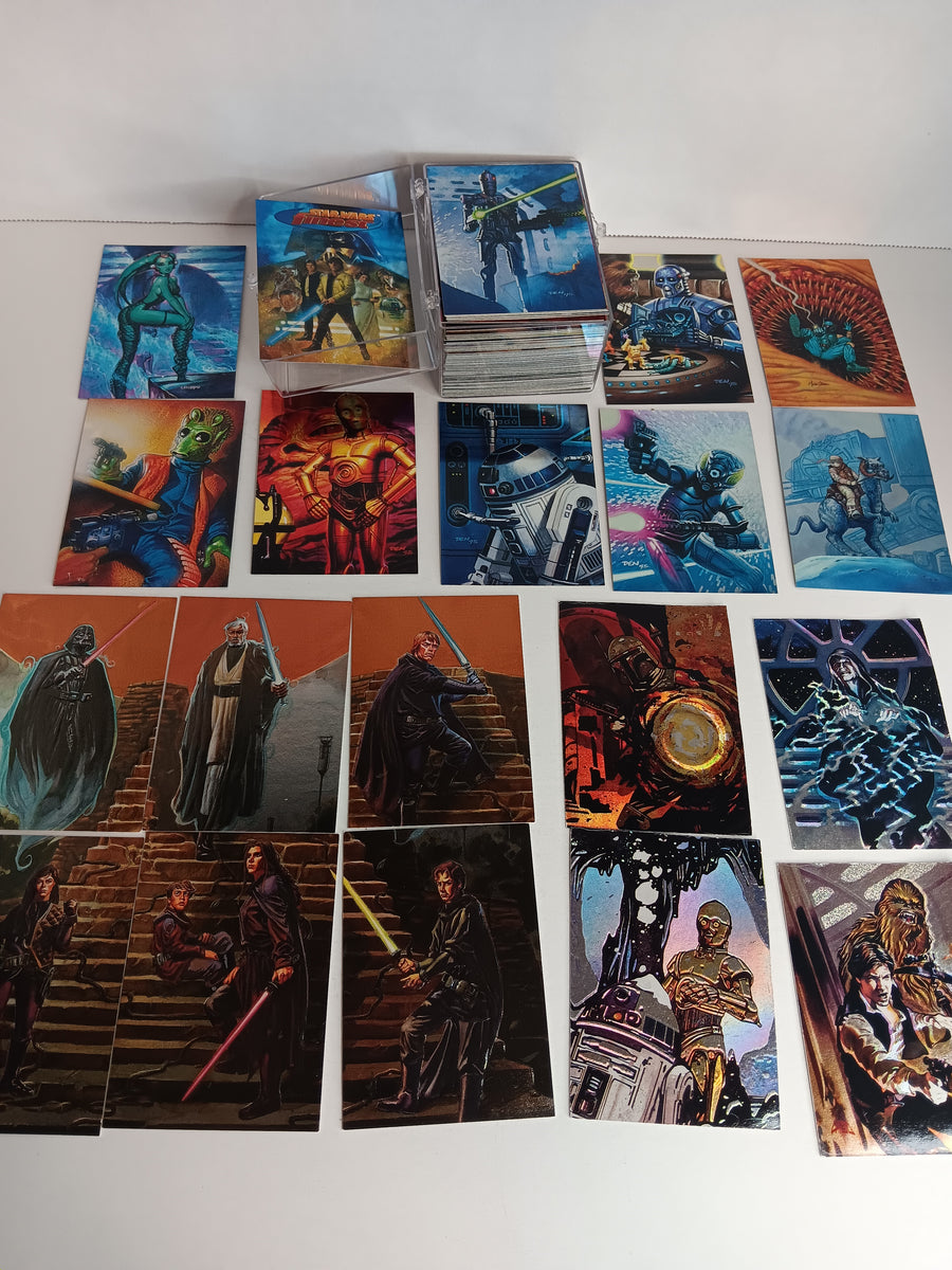 Star Wars Finest Chromium Series 1 1996 Complete Trading Card Set