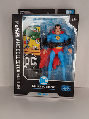 Superman Action #1 McFarlane DC Multiverse action figure MOC