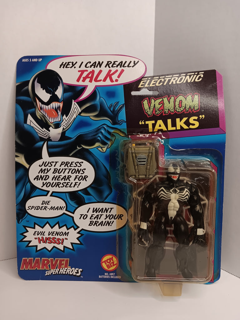 Venom - Marvel Super Heroes Electronic Venom Talks Talking Venom Action Figure MOC 3