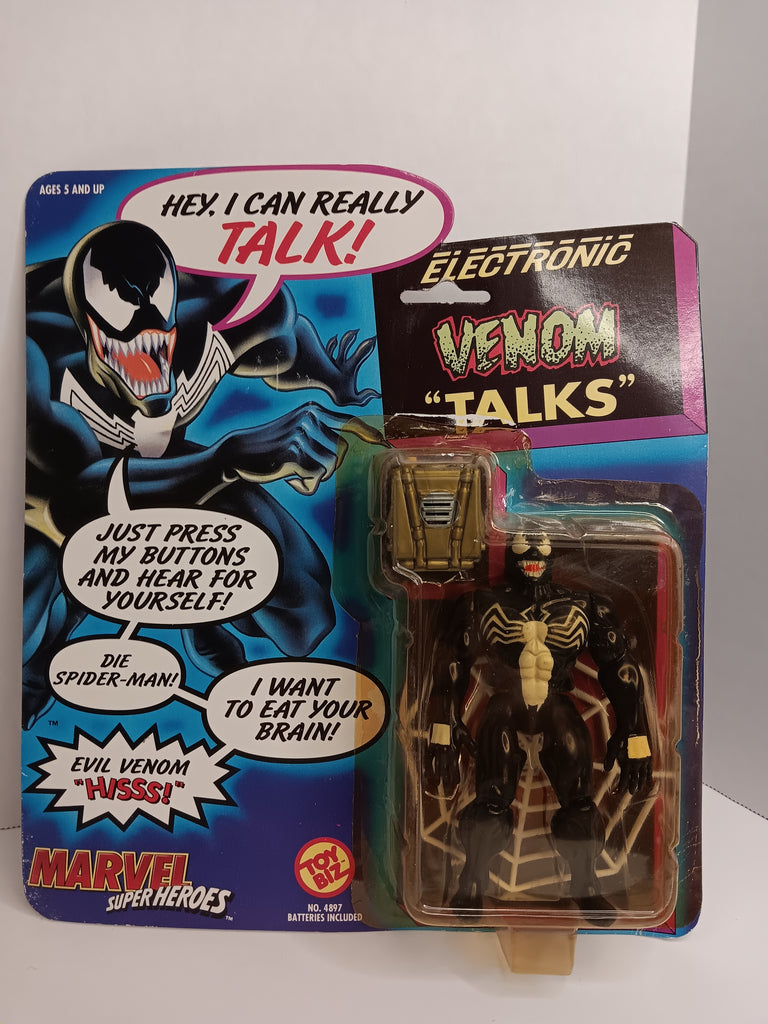 Venom - Marvel Super Heroes Electronic Venom Talks Talking Venom Action Figure MOC 2