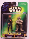 Max Rebo Band Pairs - Barquin D'an and Droopy McCool Star Wars POTF green card MOC action figures