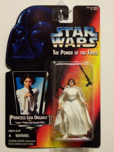 Princess Leia Organa Star Wars POTF Red Card MOC action figure