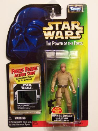 Luke Skywalker - Bespin Star Wars POTF green card MOC action figure