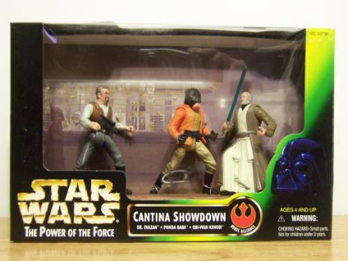 Cantina Showdown Star Wars POTF MIB action figure set 7