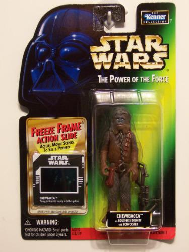 Chewbacca Star Wars POTF green card MOC action figure 2